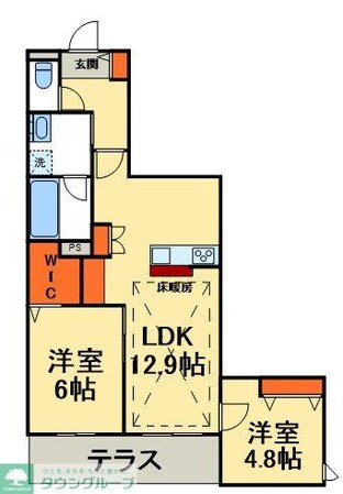 プレミアメゾンの物件間取画像
